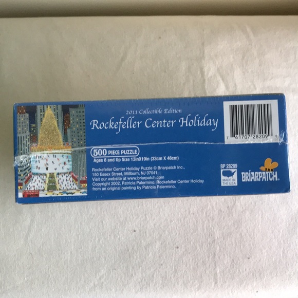 New Briar patch Jigsaw Puzzle 🧩Rockefeller Center Holiday 500 pieces 2011 - Picture 4 of 9
